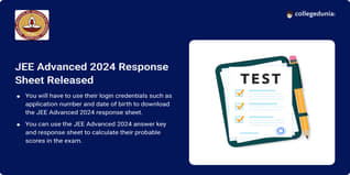 JEE Advanced 2024 Response Sheet to be Released on May 31; Check how to calculate score here